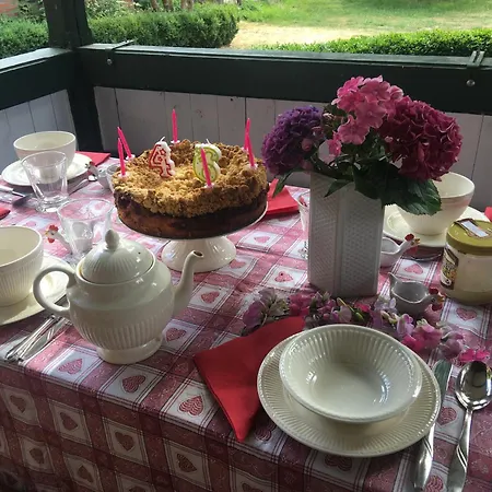 펜션 Storchenhaus Abbendorf - Mit Badestelle Im Dorf Rühstädt